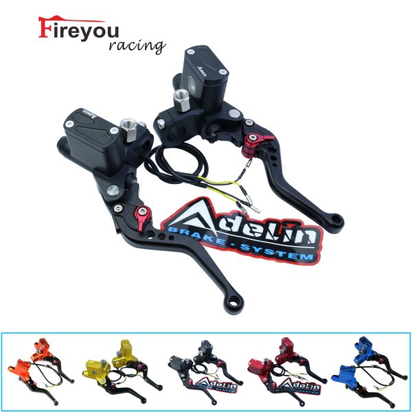 

Adelin PX6 Red CNC тормозная муфта с насосом главный рычаг цилиндра гидравлический униве
