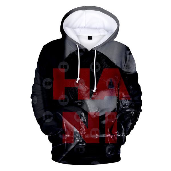 

exid hani 3d hoodies men women personality hoodies fashion print hoodies harajuku casual mamamoo fall/winter warm sweatshirts, Black