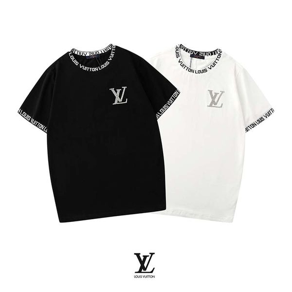 

2020europe and america men's t-shirt casual o-neck printing men's t-shirt fashion brand shortsleeve tshirt size -xxl rl7, White;black