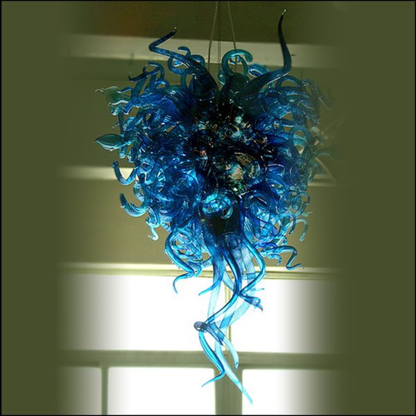 

vintage ceiling decor home decoration led light source spring style art glass chandelier europe designed