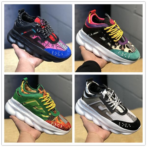 

2019 Новые роскошные дизайнерские кроссовки Chain Reaction Повседневная женская обувь Му