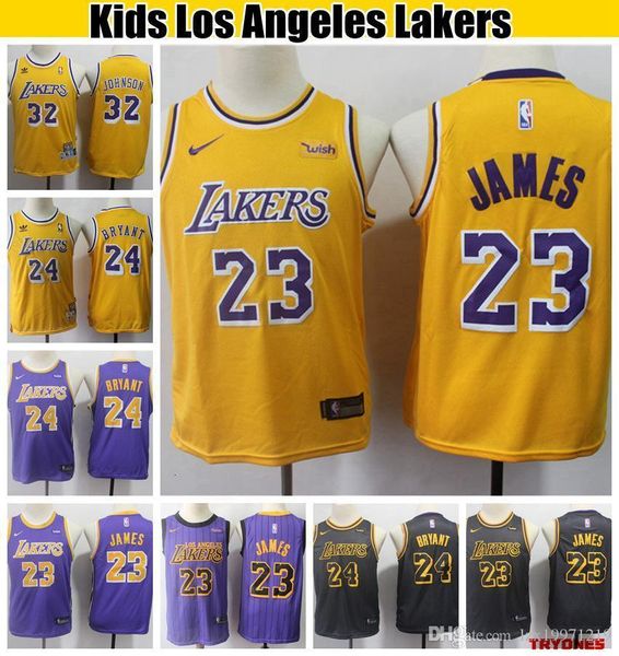 2020 2019 Kids Los Angeles Lakers 