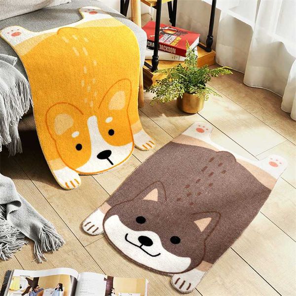 

cartoon animal shape home entrance mats floor rugs carpet bedroom kitchen non-slip front door mat