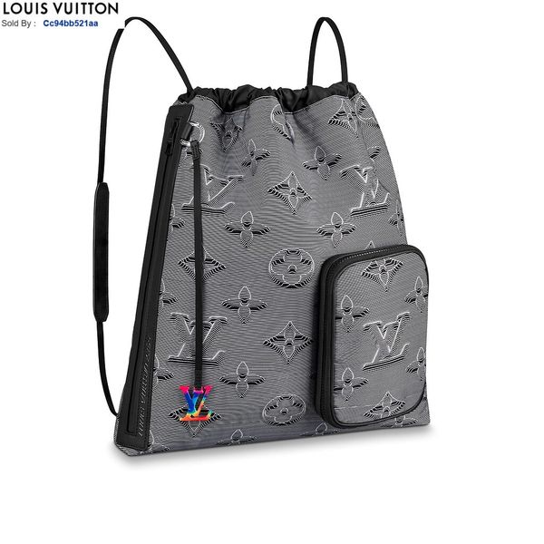 

m44940 drawstring backpack men backpacks fashion women shows oxidized leather business bags totes messenger bags