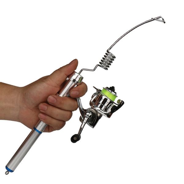 

38cm ice fishing rod boat raft very short winter fishing rod mini tx005