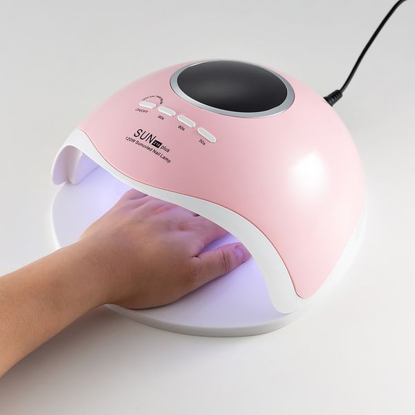 

new arrival sunz18 nail dryer sun uv led lamp smart sensor 120w nail lamp with 42pcs beads quick drying for all gel