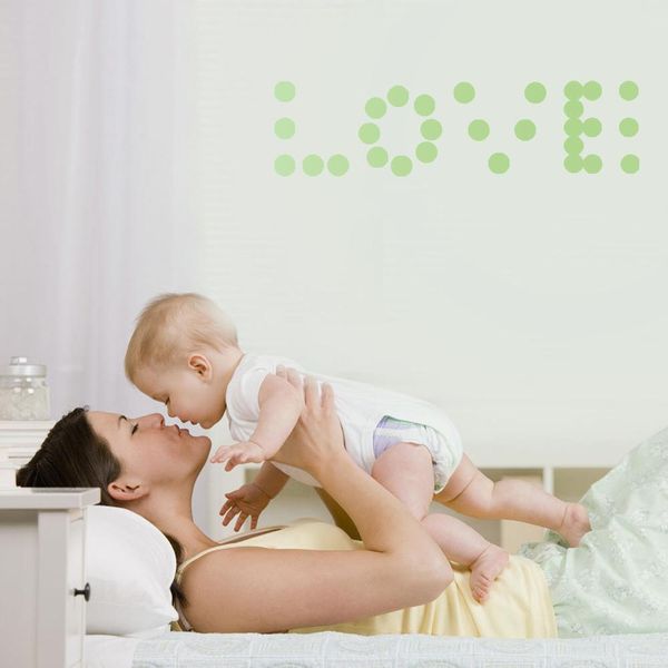 

glow in the dark star wall stickers round dot luminous kids room decor wall art bedroom decoration wallpaper stickers
