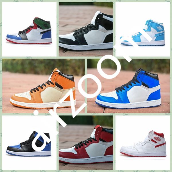 

j001ha 2020 good quality basketball shoes 1 high og bred toe banned game royal outdoor shoes 1s shattered backboard shadow sneakers