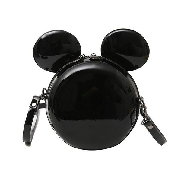 

2019 fashion women mini handbag shiny cartoon crossbody bags leather shoulder bag for girls bolsa feminina