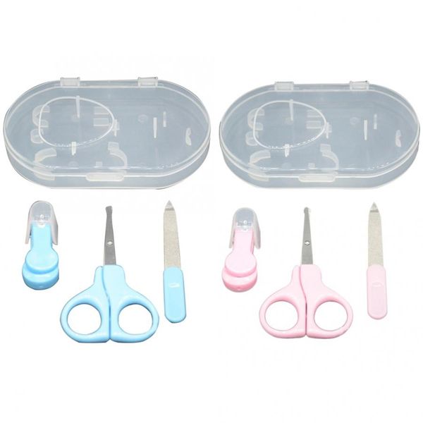 

3pcs baby nail care manicure kit infant nail clipper finger scissors file for kids children healthcare nail care tools
