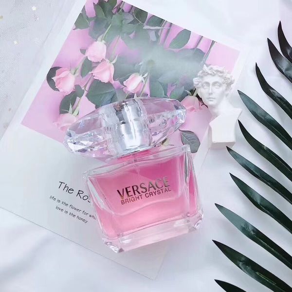 

pink crystal women's perfume 90ml durable, elegant lady eau de toilette ing
