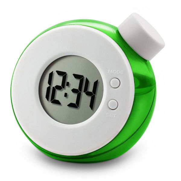 

water energy clock new smart element magic water power table clocks creative electronics portable desk clock hone decor gift