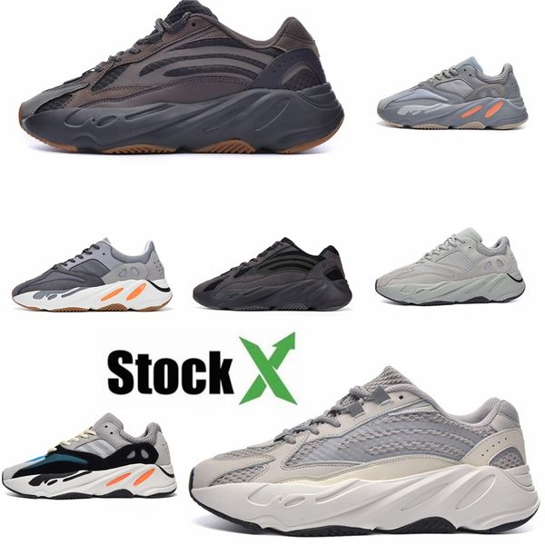 

новая волна runner 700 v2 статическая материал сиреневый kanye west sneakers мужчины женщины дизайнер кроссовки спорт с коробкой размер us5