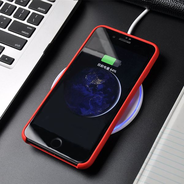

qi quick charging pad for adapt 10w wireless charging pad base fast charging for 11 pro max xs samsung s6 s8 all smartphone