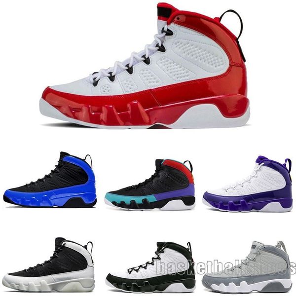 

new 9 gym red racer blue dream it do it bred unc space jam basketball shoes men 9s cool grey sports shoes sneakers