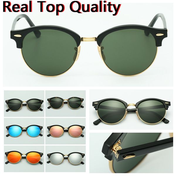 

De igner ungla e men women ungla e new de ign round ma ter model un gla e de lunette de oleil with original leather ca e package