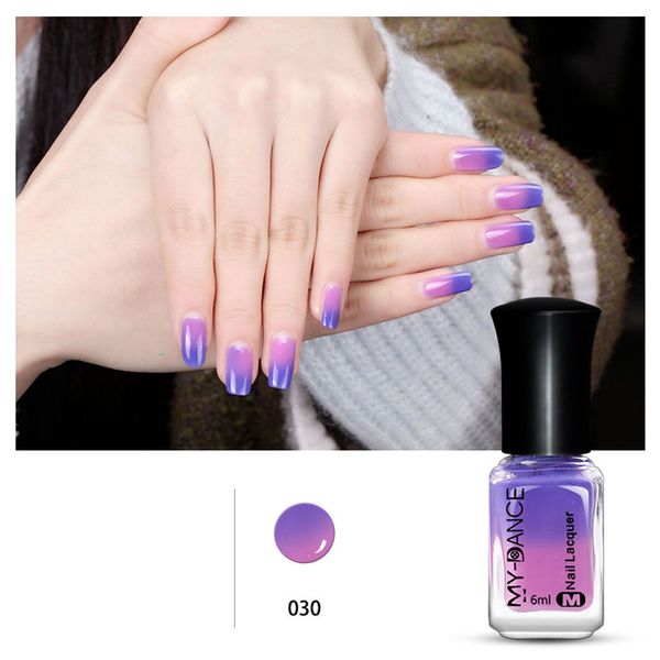 

women fashion nail polish thermal nail varnish color changing peel off varnish beauty cosmetic beauty effect uv gel