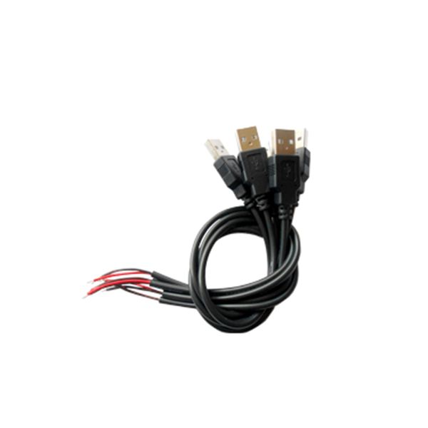 

single usb male with lead full copper adapter cable cords diy charging cable power cable 33cm