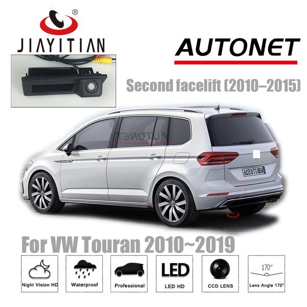 

jiayitian trunk handle camera for vw touran 2010~2016 2017 2018 2019 backup camera parking reverse ccd night vision car