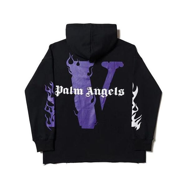 

20ss марка vlone-мужские толстовки спортивные женские luxe толстовка пуловер кофты хлопок высокого качества печати hoodies vlones человек св, White;black