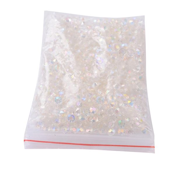 

5000x clear diamond crystals gems for vase fillers, wedding, diy arts crafts