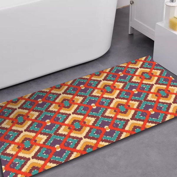 

3d arab carpet floor subsidies shower room a living room kitchen waterproof non-slip seamless split joint land subsidies db008