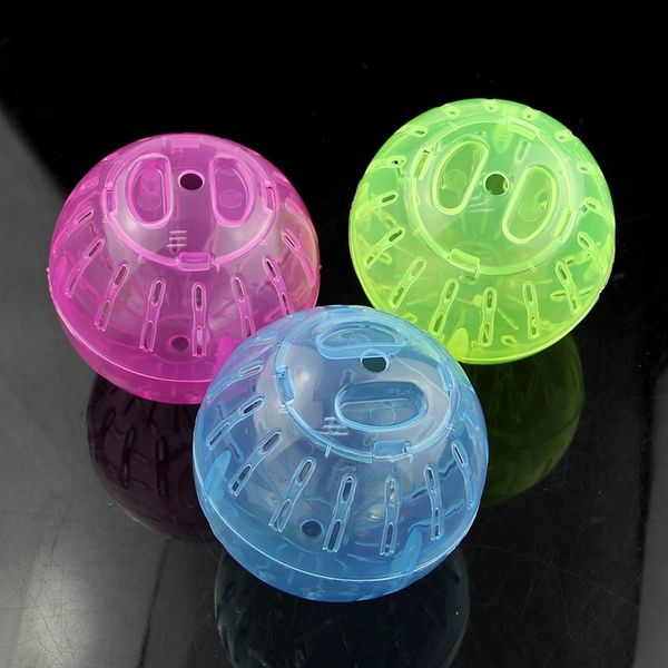 

1pc pet rodent mice jogging hamster gerbil rat play plastic exercise ball toy dog training obedience