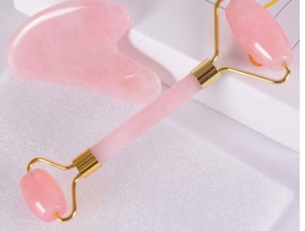 

Health beauty natural jade pink powder cry tal roller ma ager gua ha craping plate et relaxing anti fatigue