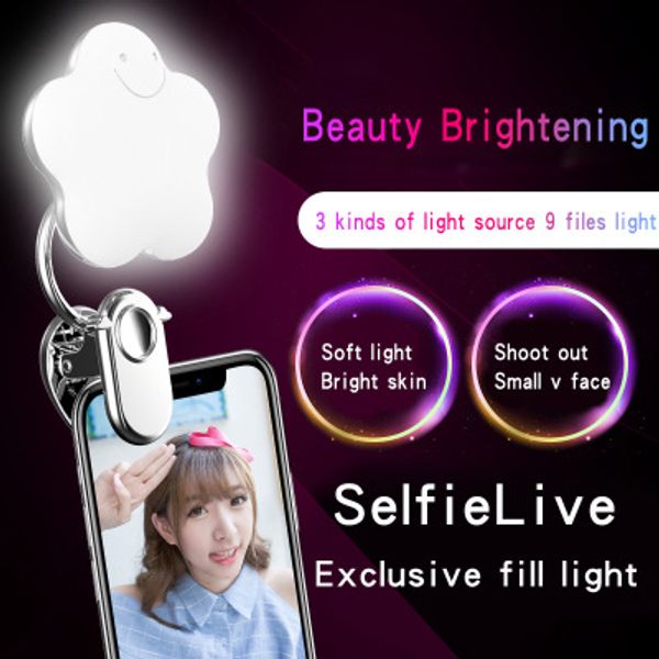 

new for mobile phone led fill lens flash selfie ring light for mobile cell phone ing