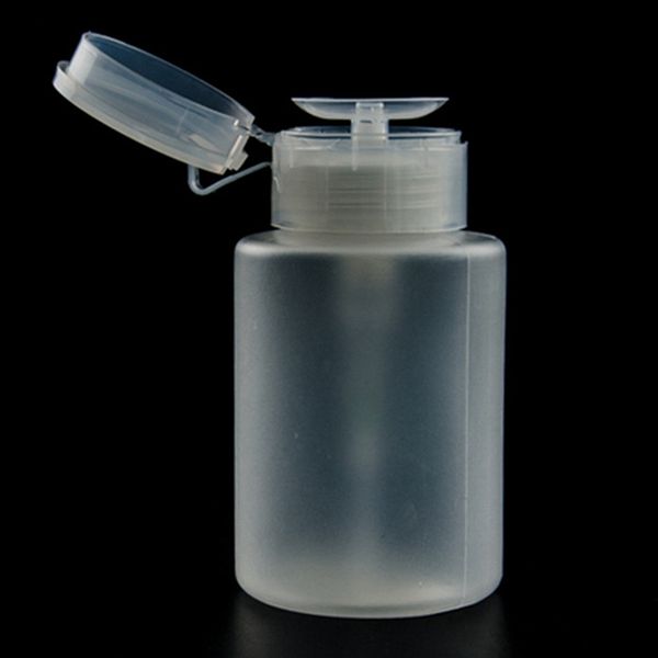 

150ml nail art empty bottle pump container storage dispenser liquid acrylic polish gel remover cleaner portable manicure tool