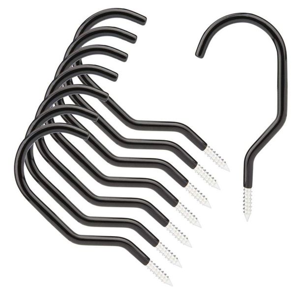 

bike hooks] 8pcs storage hooks for velo high capacity hook mount with 8 bolts plastic wall ceiling mount for storage room