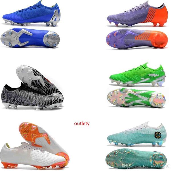 

original mercurial frenzy xii superfly vi 360 elite fg kj 6 xii cr7 ronaldo neymar men women high soccer shoes 20th football boots cleats