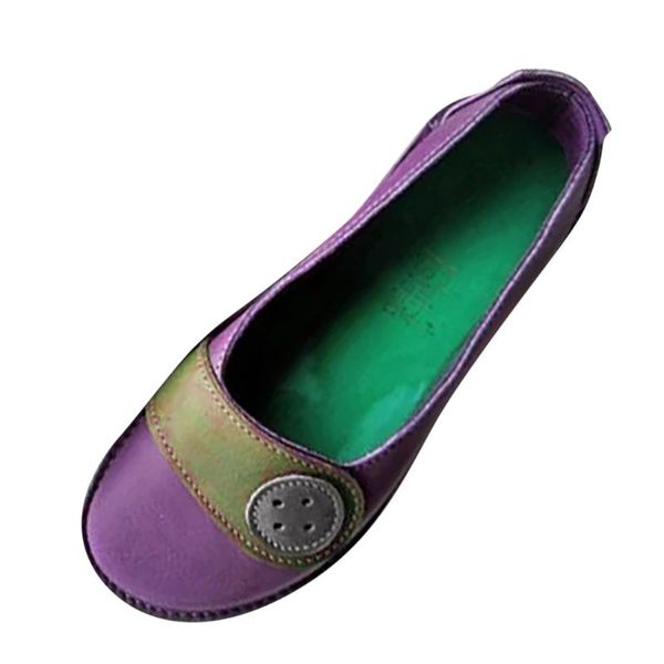 

vogue retro women light non-slip new casual shoe shallow mouth single shoes sandals fashion round toe shoe outside may 28, Black