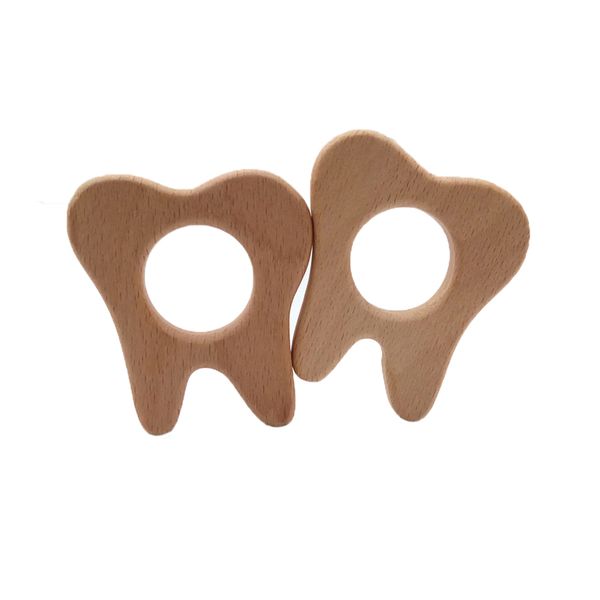 

4шт бук деревянная форма зуба прорезыватель прорезыватели для детей младенцы прорезывания зубов игрушки детские аксессуары для ребенка ожере