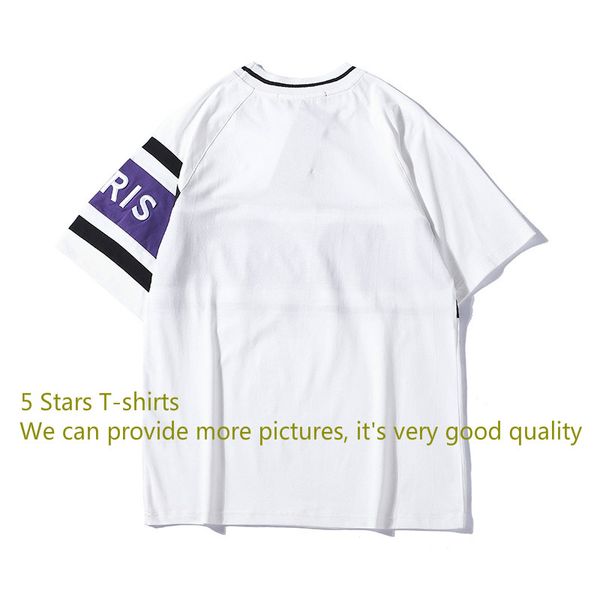 

designer polo shirts for men luxury tshirts with embroidery letters fashion men's clothing four color s-2xl, White;black
