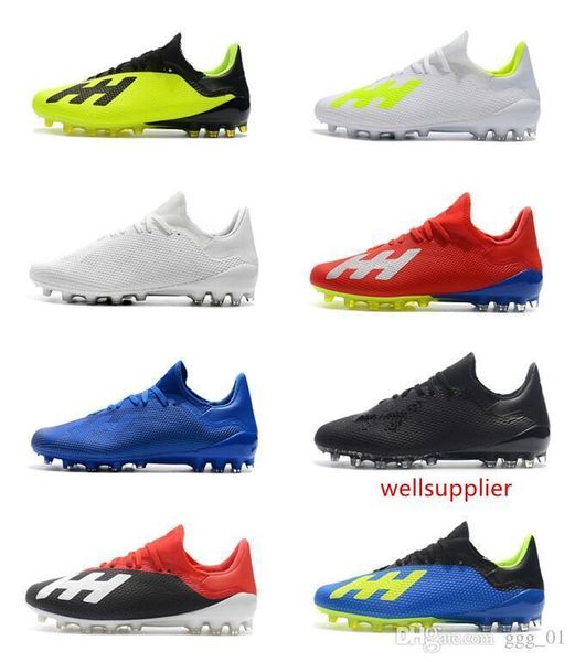 

shipping 2019 messi x 18.1 ag mens soccer cleats neymar soccer boots cristiano ronaldo world cup football shoes scarpe calcio