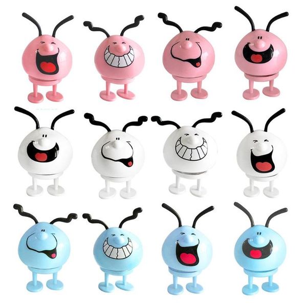 

innovative car decoration bouncing happy dog for reducing stress