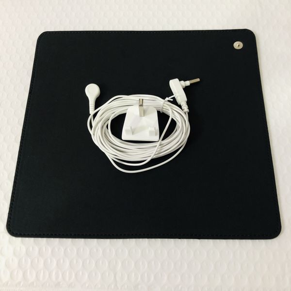 

earthing mouse pad black technology conductive mat 23*25cm with 5meter grounding cord bedspread