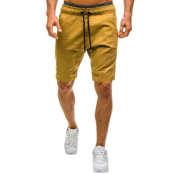 

мужчины summer casual elastic спорт твердая багги карманы короткие pant лето шорты мужчины шорты дышащий мужской повседневный короткий # 502, White;black