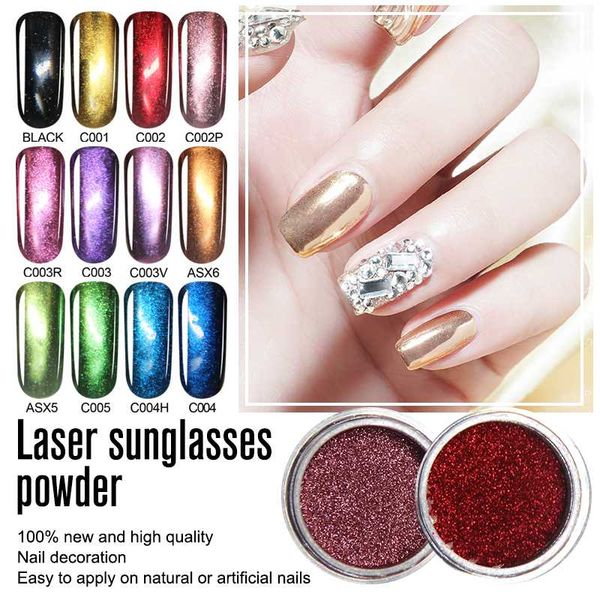 

docaty holographic dip nail powders gradient dipping glitter decoration lasting than uv gel natural dry without lamp cure, Silver;gold