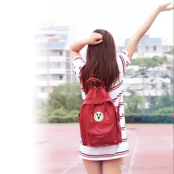 

wholesale canvas material bag brand handbags men and women backpack children school bags multiple colors optional