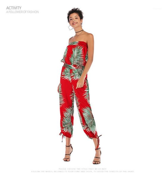 

rompers casual skinny womens jumpsuits designer red luxury ladies jumpsuits printed chiffon womens, Black;white