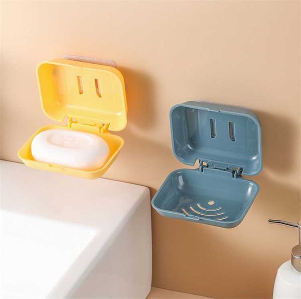 

portable soap case bathrom wall mounted soap dish box holder bathroom accessories