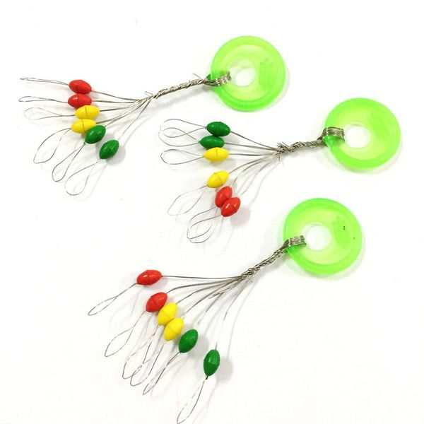 

500set space beans multi color olives floats for fishing tackle quality pesca ing