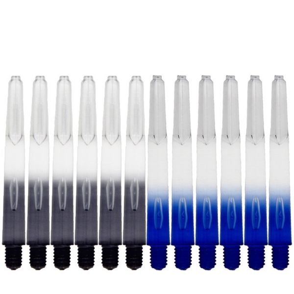 

12/6pcs blue black 40mm nylon plastic darts shafts 2ba for professional dardos accessories other golf products