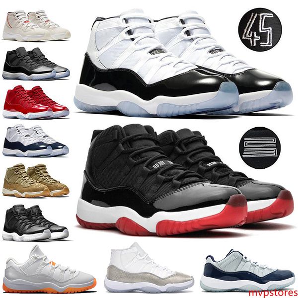 

jumpman snake skin bred 11 11s basketball shoes cap and gown white metallic silver low citrus men women sports designer sneakers trainers