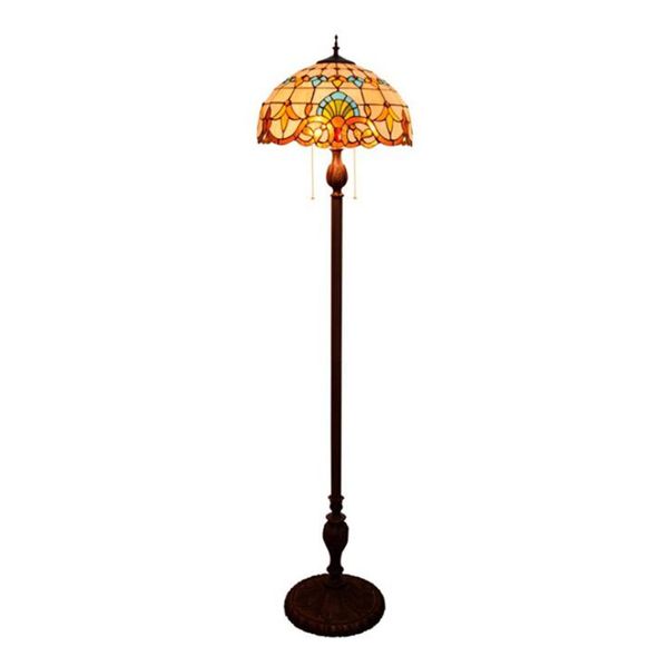 

Tiffany floor lamp Baroque Mediterranean Stained Glass floor light living room dining room bedroom floor lamp art gift lamps