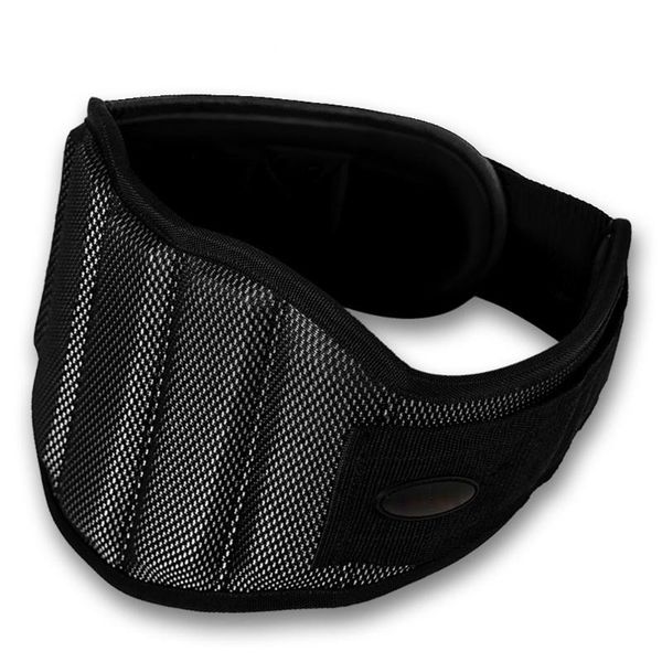 

guard strap gym support weight lifting lock fitness adjustable belt, Black;gray