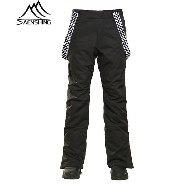 

saenshing 2018 ski pants men winter outdoor pants waterproof snowboard snowtrousers breathable male mountain skiing pantlones