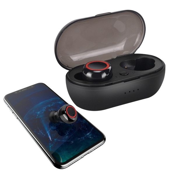 

Wireless Bluetooth Headset 5.0 Waterproof Headphone In Ear Game Sports Mini Twins Earphone Music TWS Earbuds With Charge Case for Smartphone
